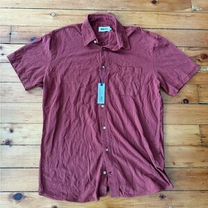 Taylor Stitch The California Shirt Clay Pique L 42 Men’s Button Up 100% Cotton